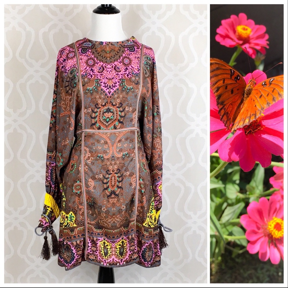 Boho Mixed Media Gypsy Dress- *See Description* - Picture 4 of 8